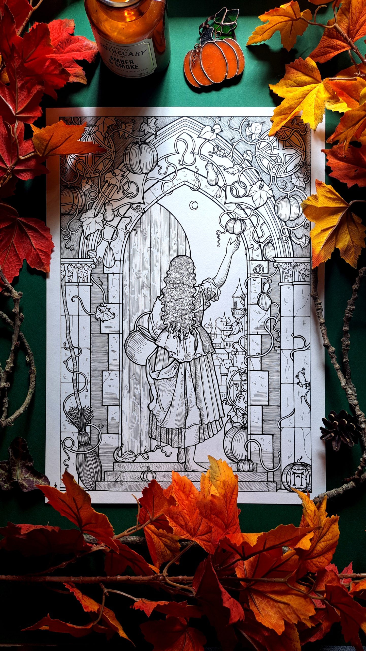 La Dame aux Citrouilles - La Porte de Cucurbitbourg