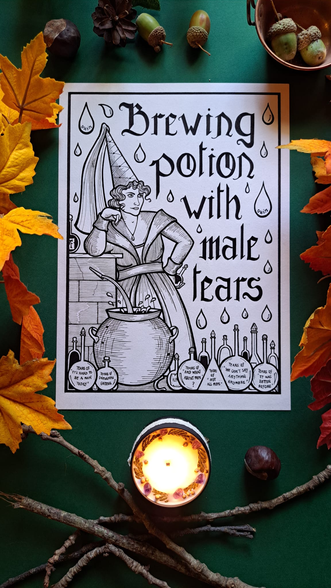 Brewing Potion with Male Tears