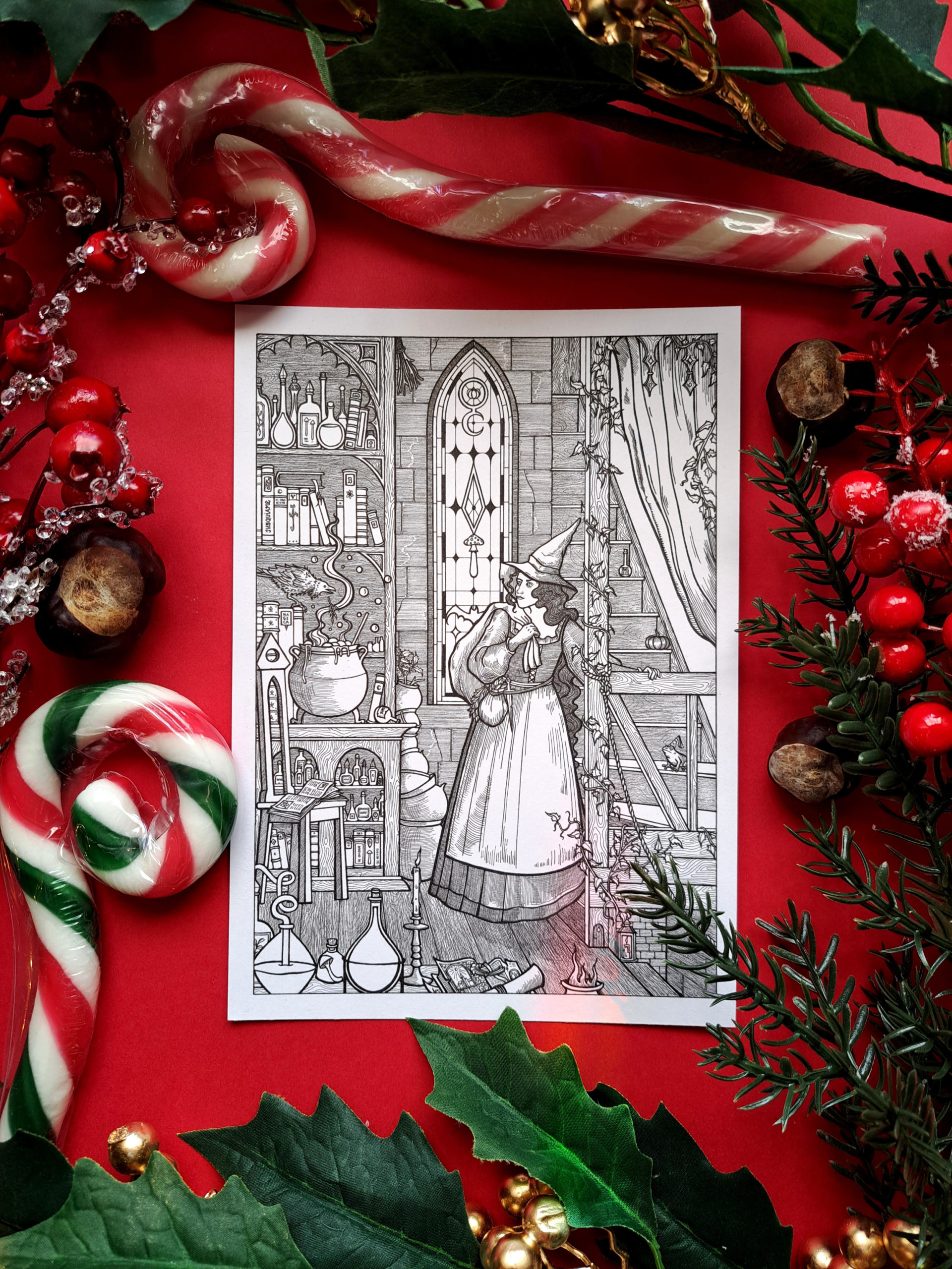 La Sorcière et le Corbeau