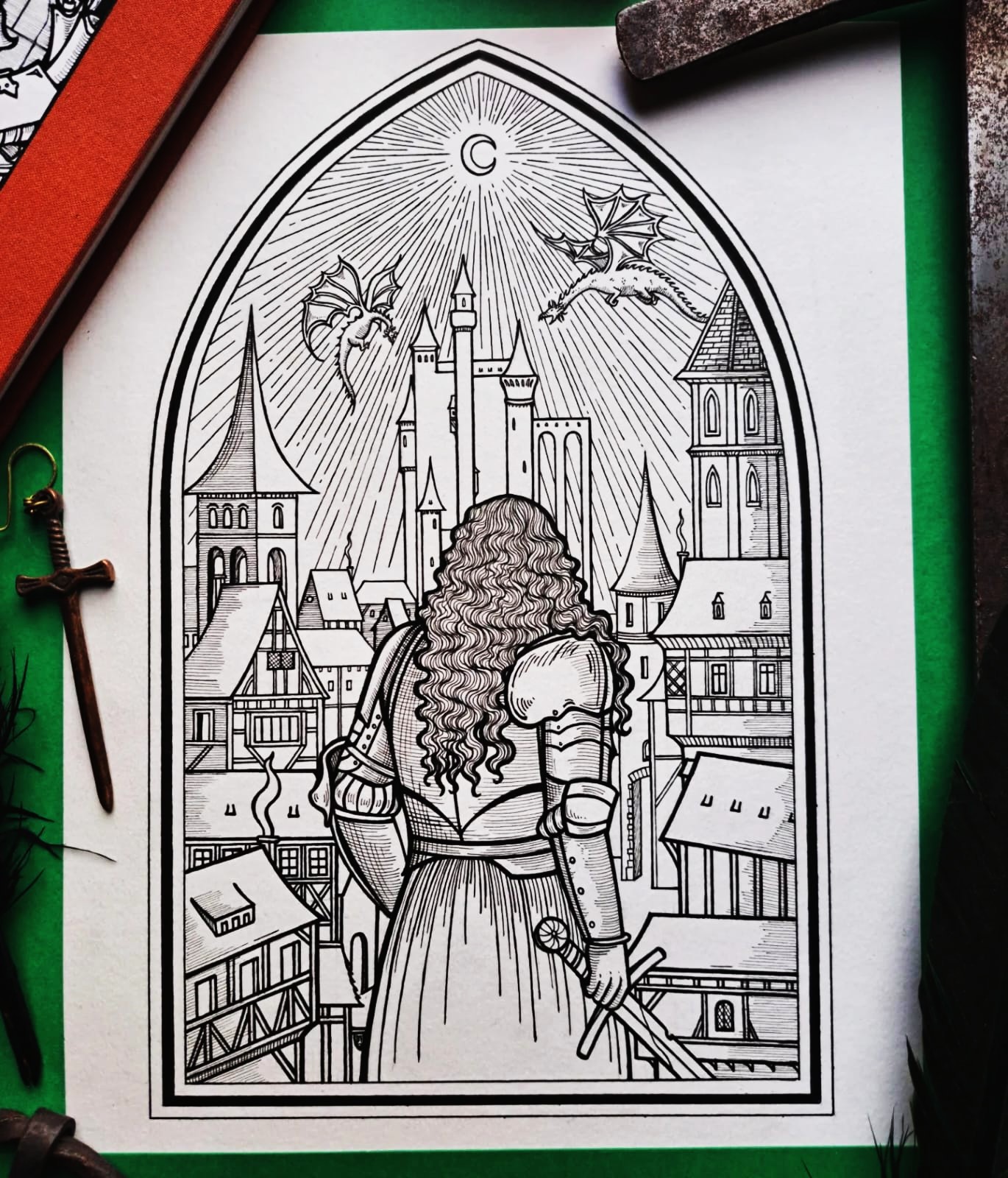 La Chercheuse de Dragon